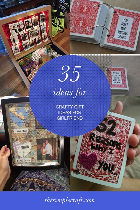 Cute Inexpensive Gifts For Girlfriend, 1 Month Gift Ideas For Girlfriend, Diy For Your Girlfriend, Sweet Diy Gifts For Girlfriend, Creative Gifts For Girlfriend Diy, Diy Craft For Girlfriend, Christmas Box Ideas For Girlfriend, Diy Girlfriend Gifts Romantic, Meaningful Gift For Girlfriend