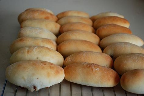 The mennonite in me knew I was going to have to learn to make these eventually. I love them and I can't keep relying on my 87 year old Gram... Meat Buns, Bierocks Recipe, Making Half A Recipe, Meat Bun, Traditional Meatloaf, Mennonite Recipes, Rib Steak, German Baking, Breads & Buns