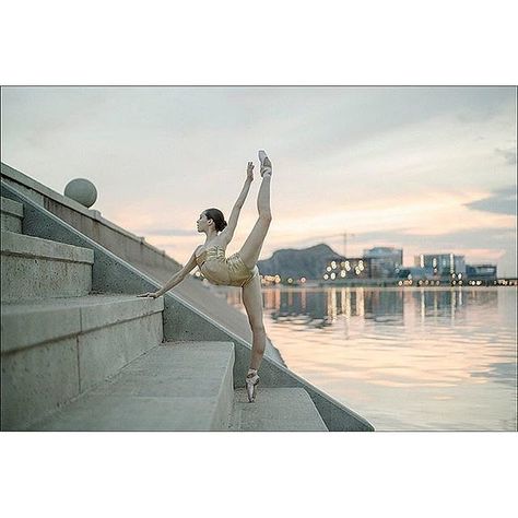 Photos From the Ballerina Project | POPSUGAR Fitness#photo-38918600#photo-38918600#photo-38918600 Ballet Photography Poses, Tempe Town Lake, Paige Hyland, Dance Picture Poses, Dance Photo Shoot, Ballerina Project, Dance Photography Poses, Alvin Ailey, Ballet Poses