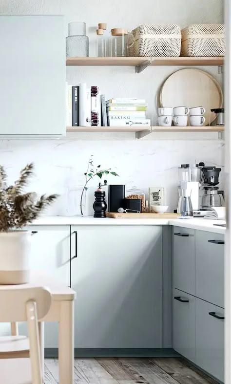 IKEA Kallarp kitchen 2023 Ikea Kitchen Kallarp, Ikea Kallarp Kitchen, Ikea Kitchen Ideas 2023, Kallarp Ikea Kitchen Grey Blue, Ikea Kitchen 2023, Kallarp Ikea Kitchen, Kitchen Trend 2023, Ikea Small Kitchen, Cozy Home Bedroom