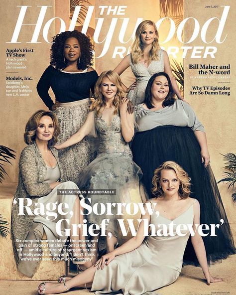 Oprah Winfrey, Reese Witherspoon, Chrissy Metz, Elizabeth Moss, Jessica Lange & Nicole Kidman for The Hollywood Reporter June 07th 2017 | Art8amby's Blog Elizabeth Moss, Elisabeth Moss, Pregnant Celebrities, Hollywood Reporter, Strong Female, Reese Witherspoon, The Hollywood Reporter, Oprah Winfrey, Nicole Kidman