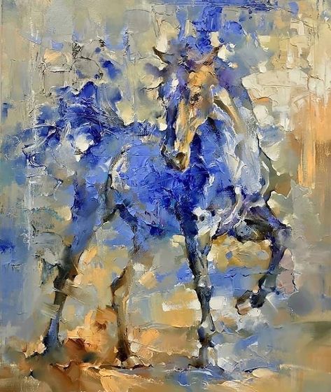 Abstract Horse Art, Horse Oil Painting, Art Zine, Canvas Art Projects, Abstract Horse, Easy Canvas Art, Horse Drawings, Textured Canvas Art, Tableau Art