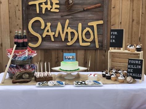 Nicky baby shower Sandlot Party, Sandlot Birthday, Baseball Kids, Baseball Theme Birthday, Baseball Baby Shower Theme, 8 Birthday, Baseball Theme Party, Baseball Birthday Party, Fishing Party