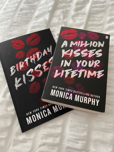 Birthday Kisses Monica Murphy, A Million Kisses In Your Life Time, Novel Books Aesthetic, Library Romance, Romance Books Aesthetic, Crew Lancaster, Romance Books Booktok, Wren Beaumont, Romance Booktok