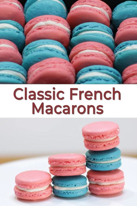 Macrons Recipes Without Almond Flour, Table Treats, Make Macarons, Macaroons Recipe, Elegant Cookies, French Macarons Recipe, Macarons Recipe, French Cookies, How To Make Macarons