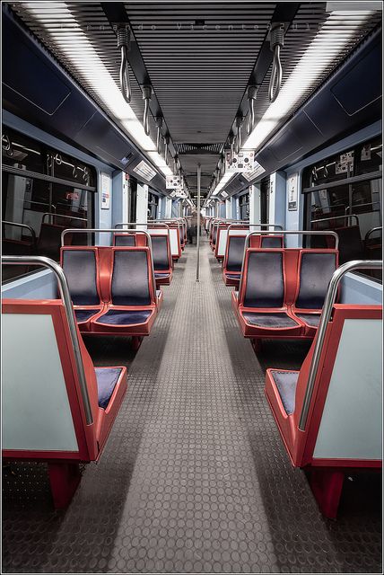 Subway train | Lisbon Subway Interior, Train Map, Bus Interior, Future Transportation, Public Transit, Air Max Day, Perspective Photography, Subway Train, Trainspotting