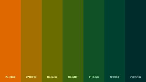 Color Palette Orange Green, Green Orange Color Palette, Mall Wall, Orange Color Palette, Paddle Pop, Colour Pallets, Color Design Inspiration, Orange Color Palettes, Color Palette Challenge