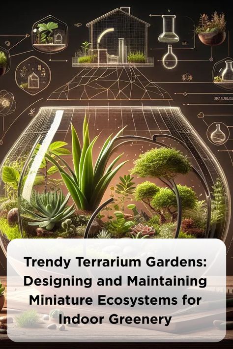 Trendy Terrarium Gardens: Designing and Maintaining Miniature Ecosystems for Indoor Greenery Woodland Arrangements, Terrarium Garden, Indoor Oasis, Indoor Greenery, Woodland Scene, Remove Toxins, Soil Health, Nature Indoors, Potting Soil