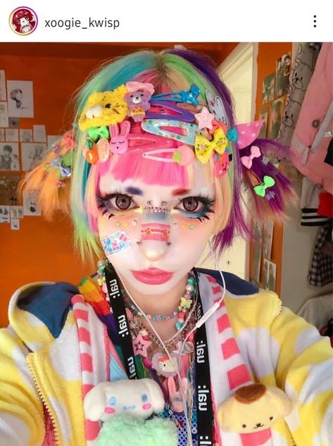 Decora Kei Outfits, Decora Hair, Decora Outfits, Decora Art, Harajuku Makeup, Decora Harajuku, Harajuku Decora, Harajuku Outfits, Pastel Fashion