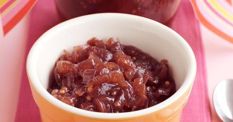 Onion Relish Recipe, Mango Curd, Beetroot Relish, Bread Pudding With Apples, Relish Recipe, Caramelised Onion, Berry Tart, Cranberry Chutney, Relish Recipes