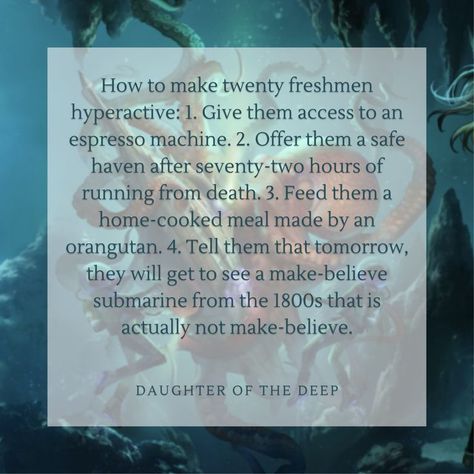 daughter of the deep written by rick riordan Daughter Of The Deep Fanart, Daughter Of The Deep, Leagues Under The Sea, Percy Jackson Characters, Rick Riordan Books, Harry Potter Jokes, Percy Jackson Funny, Safe Haven, Deep Quotes