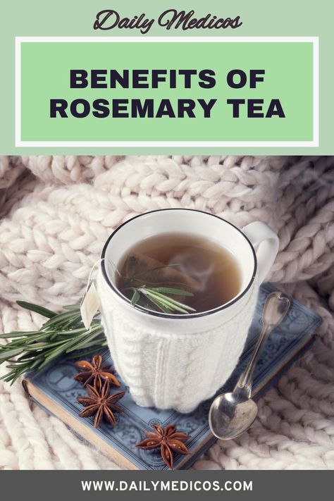 There are many reasons why you would want to try rosemary tea. As we have seen, it has many benefits for your health as well as your mood. There are also other reasons why you might enjoy this tea, and here are some of the main ones Rosemary Tea Recipe, Making Herbal Tea, Benefits Of Rosemary, Rosemary Tea, Tea Snacks, Perfect Cup Of Tea, Rosemary Leaves, Rosmarinus Officinalis, Tea Benefits