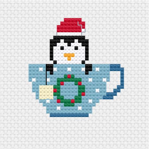 3 Inch Cross Stitch Patterns Christmas, Small Winter Cross Stitch Patterns, Cross Stitch Characters, Small Cross Stitch Christmas Ornaments, Cross Stitch Tea Cup, Free Tiny Cross Stitch Patterns, Holiday Cross Stitch Patterns Free, Xmas Cross Stitch Patterns Free, Tiny Cross Stitch Patterns Free