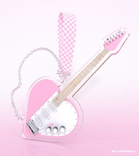 Pink Guitar, Instruments Art, Electric Guitar Design, Guitar Obsession, Cool Electric Guitars, Guitar Strings, Guitar Design, Music Studio, Everything Pink