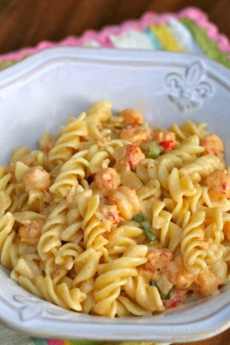 Easy Crawfish Monica Pasta | Laura Fuentes Crawfish Monica Recipe, Crawfish Monica, Crawfish Pasta, New Orleans Jazz Fest, Crawfish Recipes, New Orleans Jazz, Louisiana Recipes, Fresh Recipes, Jazz Fest