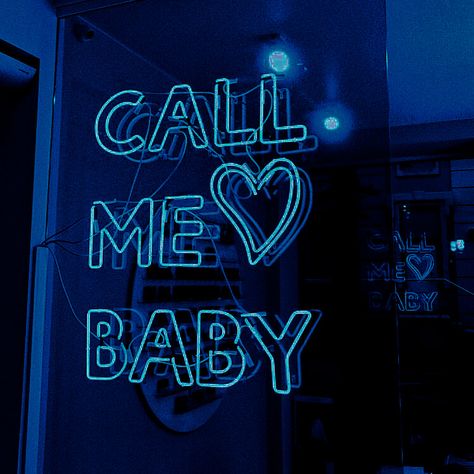 Blue Pretty Aesthetic, Blue Neon Sign, Neon Signs Quotes, Everything Is Blue, The Moon Is Beautiful, Blue Pictures, Atonement, Neon Aesthetic, Halloween Photoshoot