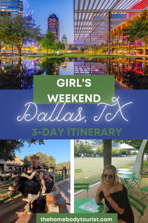 Dallas Girls Trip, Dallas Itinerary, Weekend In Dallas, Dallas Travel, Austin Travel, Texas Girls, Girls Trips, Bachelorette Itinerary, South Central