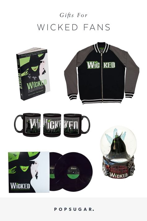 Over 25 Magical Gifts For the Wicked-Lover in Your Life Magical Gifts, Magical Gift, It's Hard, Popsugar, Gift Guide, Over The Years, Broadway, Wicked, Musical