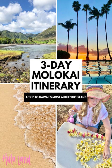 Molokai itinerary for a peaceful Hawaii vacation, including top Molokai Hawaii sights and tips for your Hawaii trip planning. Which Hawaiian Island To Visit, Best Hawaiian Island, Hawaii Trip Planning, Island To Visit, Hawaii Itinerary, Trip To Hawaii, Farm Tour, Aloha Spirit, Hawaii Trip