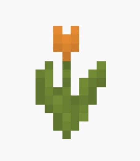 Minecraft Png Icons, Flor Minecraft, Minecraft Flowers Pixel Art, Pixelart Minecraft, Minecraft Plants, Minecraft Diy Crafts, Minecraft Things, 8 Bit Art, Minecraft Drawings