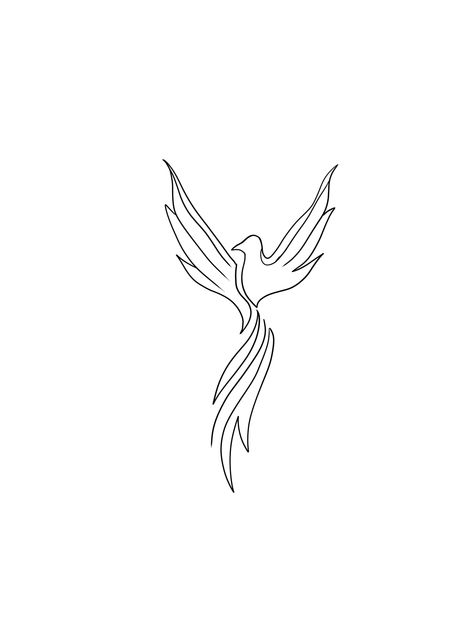 Phoenix Simple Tattoo, Simple Phoenix Tattoo, Infinity Tattoo With Feather, Mother Tattoos For Children, Flower Templates Printable, Pyrography Patterns, Phoenix Tattoo Design, Wallpaper Iphone Disney Princess, Mother Tattoos