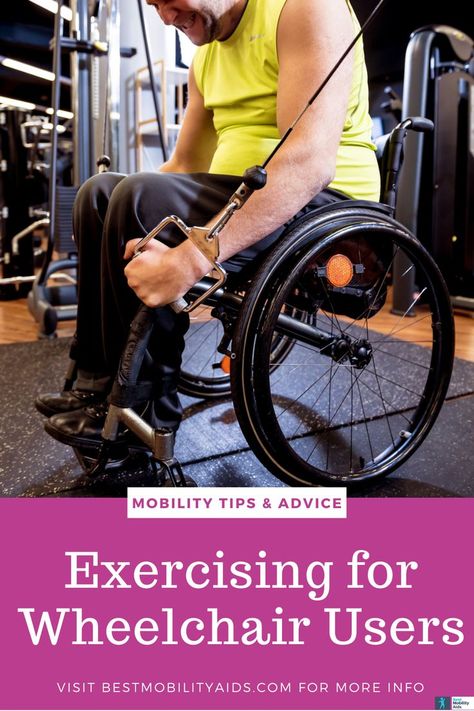 Being confined to a wheelchair does not mean that you should be excluded from living a healthy lifestyle. Learn how to remain active and fit in this wheelchair exercise guide. #disability #WheelchairExercise #StayingFit Wheelchair Exercises Workouts, Wheelchair Cardio, Wheelchair Yoga, Wheelchair Hacks, Wheelchair Exercises, Stretches Before Workout, Living A Healthy Lifestyle, Seated Exercises, Stability Exercises