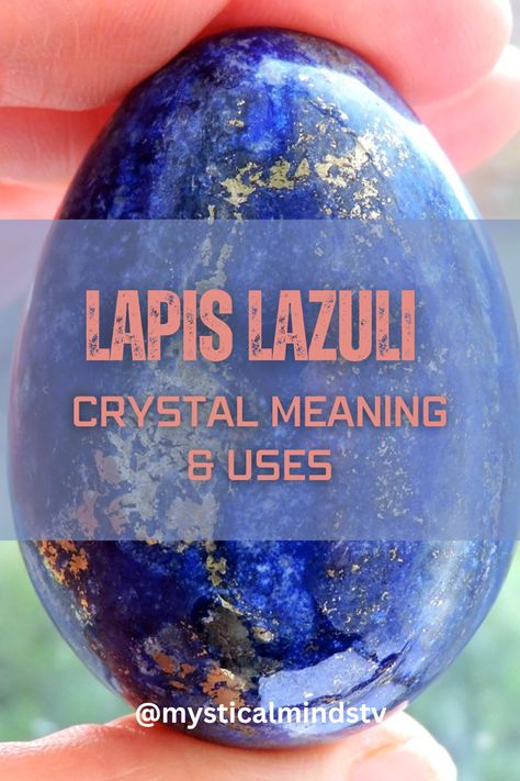 In this video, we explore the spiritual, healing, zodiac, and numerology properties of Lapis Lazuli, a beautiful blue semi-precious stone. Lapis Lazuli is believed to have powerful spiritual and healing properties, including the ability to promote spiritual growth, enhance intuition, and improve physical and emotional health. We will also discuss the zodiac signs associated with Lapis Lazuli and the numerology properties of this stone. Whether you are an experienced crystal healer or just Crystals Meaning, Lapis Lazuli Crystal, Crystal Healer, The Zodiac Signs, Spiritual Wellness, Crystal Meanings, Spiritual Healing, Healing Powers, Healing Properties