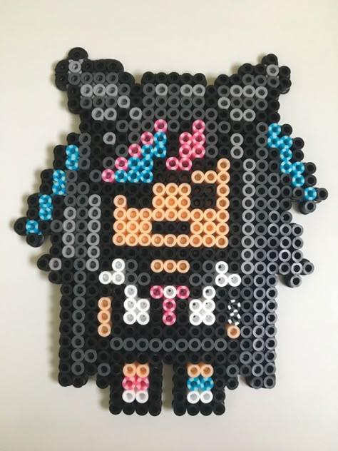 Perler Bead Patterns Danganronpa, Perler Beads Danganronpa, Danganronpa Perler Beads, Danganronpa Perler, Anime Perler Beads, Anime Perler Bead Patterns, Anime Perler, Bead Templates, Kandi Inspo