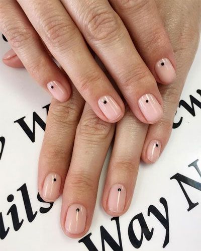 22 Simple Dots Nail Design for Minimalist | See ALL at Lovika Dots Nail Design, Stars Nails, Art Is, Dot Nail Designs, Nails Shellac, Makeup Nails Designs, Nagellack Trends, Nagel Tips, Minimal Nails