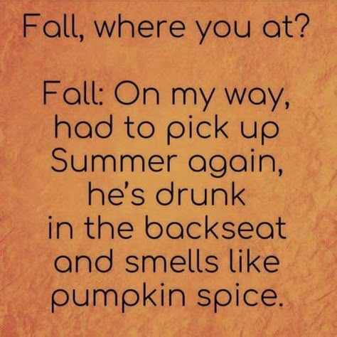 Fall Is Coming Quotes Funny, Fall In The South Humor, Fall Memes Humor, September Humor, Funny September Quotes, Fall Funny Quotes, Fall Quotes Funny Humor, Autumn Humor, Autumn Sayings