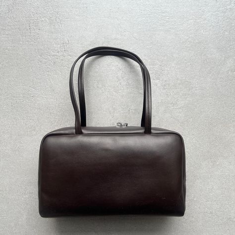 The Astra by @therow has arrived! A soft bowling bag crafted in sleek nappa leather with expert construction. 📷 @oksanarim1 #therow #astrabag #bowlingbag Bowling Bag, Bowling Bags, Nappa Leather, Bowling, The Row, Sleek, Leather