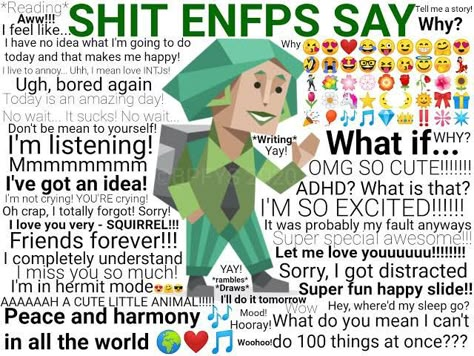 Enfp Character, Personalidad Enfp, Intj Enfp, The 16 Personality Types, Enfp Personality, Enfp T, Infp Personality, Myers Briggs Personality Types, Mbti Character