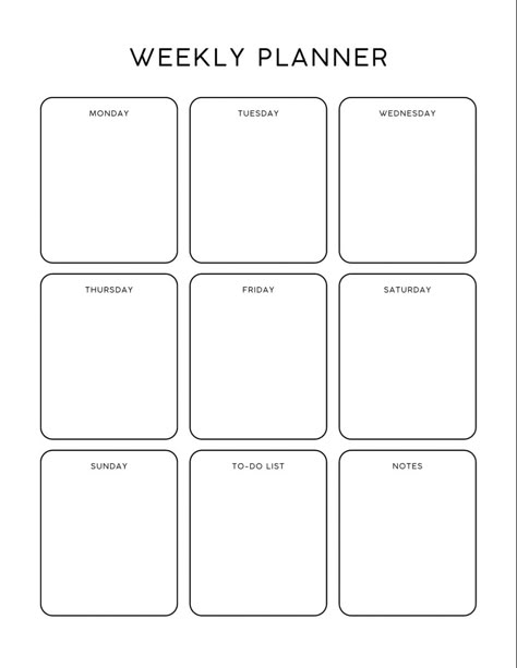 Digital weekly planner, printable weekly planner, minimalist organizer Planner Template Landscape, Aesthetic Weekly Planner Template, Free Printable Daily Planner Template, Monthly Study Planner, Journaling Ipad, Landscape Weekly Planner, Ipad Monthly Planner, Planner Templates Goodnotes, Planner Template Student