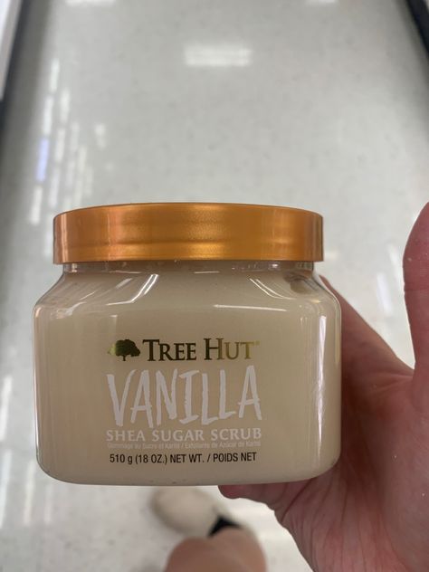 Tree Hut Body Scrub, Coco Colada, Vanilla Sugar Scrub, Shea Sugar Scrub, Vanilla Smell, Sephora Skin Care, Body Hygiene, Shower Skin Care, Smell Goods