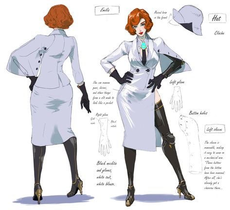 Emilia Dawson Concept Art - Penny Blood Art Gallery Superhero Concept Art, Doctor Drawing, Blood Art, Cyberpunk Character, Concept Art Character, Game Character Design, Figure Drawing Reference, Female Character Design, Anime Drawings Boy