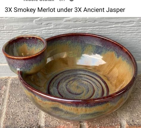 Orange Pottery Glaze Combinations, Unique Ceramic Bowls, High Fire Glaze Combinations, Cone 6 Glaze Combinations, Yellow Glaze Combinations, Albany Slip Brown Glaze Combinations, Ancient Jasper Glaze Combinations, Mug Glaze Ideas, Amaco Smokey Merlot