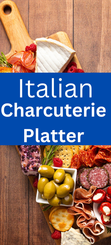 Learn how to create a stunning Italian charcuterie board that makes entertaining a breeze. This delicious spread is simple to assemble and perfect for any gathering! Italian Charcuterie Board Appetizers, Italian Charcuterie Board Ideas Simple, Italian Themed Charcuterie Board, Italian Chacuritie Board Ideas, Italian Dinner Charcuterie Board Ideas, Italian Style Charcuterie Board, Italian Charcuterie Board Ideas, Pizza Charcuterie Board Ideas, Italian Buffet Ideas