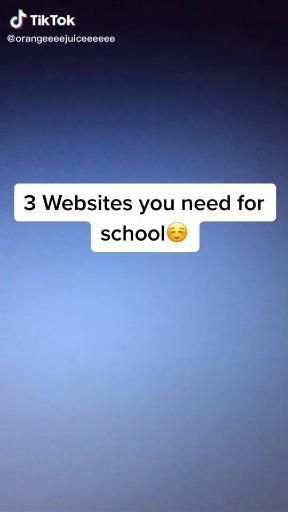 Hacks School, Study Websites, Studie Hacks, Middle School Hacks, Websites For Students, College Student Hacks, School Video, College Life Hacks, Study Tips For Students