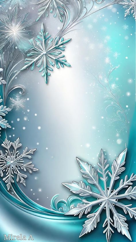 Silver Snowflakes Wallpaper, Winter Scenes Wonderland, Frozen Background, Snowflake Wallpaper, Snowflake Background, Bling Ideas, Christmas Wallpaper Backgrounds, Xmas Wallpaper, Christmas Phone Wallpaper