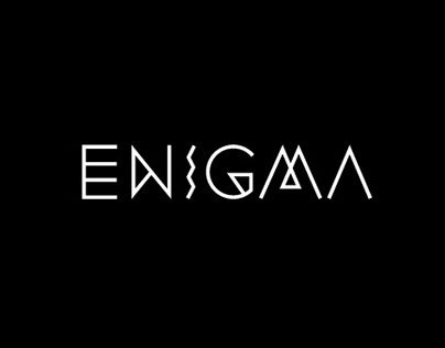 Enigma Logo Design, Enigma Tattoo, Graphic Design Projects, Text Logo, Corporate Identity, Tattoo Idea, Behance Portfolio, Working On Myself, Design Project