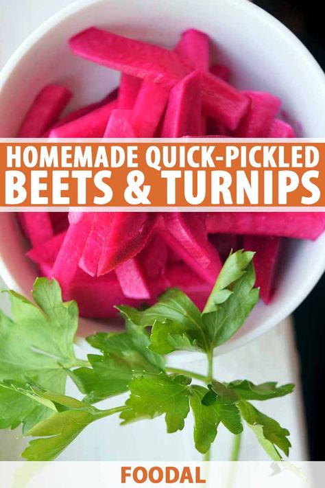 Turnips Recipe, Pickled Recipes, Pickled Turnips, Homemade Cheese Crackers, Turnip Recipes, Comfort Food Chicken, Brunch Bread, Homemade Pumpkin Puree, Beet Recipes