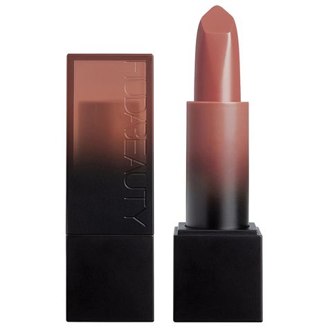 Huda Beauty Lip Contour, Huda Beauty Lip, Matte Lipstick Shades, Huda Beauty Makeup, Hydrating Lipstick, Different Skin Tones, Lip Contouring, Sephora Beauty, Nude Lipstick