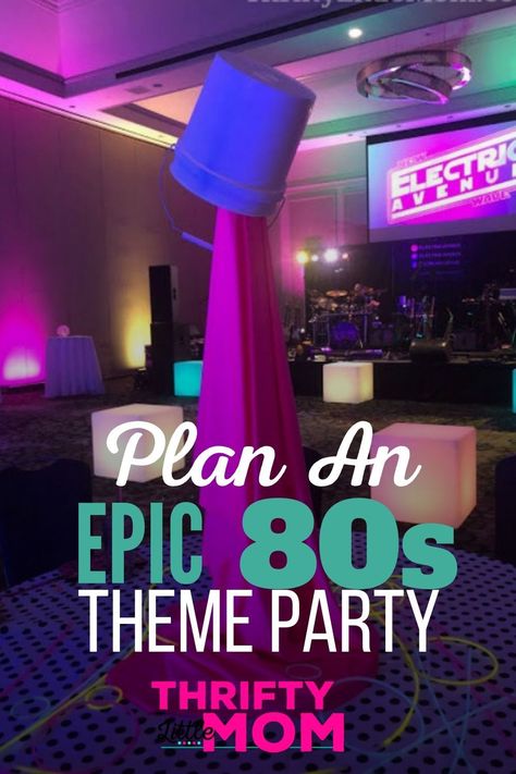 Love these fun 80s theme party ideas!!! Go back to the future and bring your cassette tapes with these DIY decoration tips and food for adults or kids. 1982 Birthday Party Ideas, 80s Halloween Party Ideas, 80s Prom Decorations Diy, 80 Themed Party Ideas, 80s Themed Birthday Party Ideas For Adults, Back To The 80s Party Decoration, 80s Food Party, 80s Themed Party Food, 80 Party Decorations 80s Theme