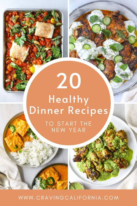 four healthy dinner recipes Nutritious Dinner Recipes, Craving California, Miso Ginger Dressing, Nutritious Dinner, Hummus Bowl, Vegan Tomato Soup, Slow Roasted Tomatoes, Dairy Free Soup, Japanese Sweet Potato