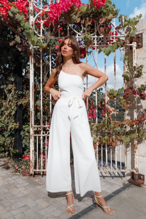 Asymmetric Jumpsuit, Event Look, Wedding Swimwear, Satin Dresses Long, Double M, Satin Dresses Long Sleeve, Rehearsal Dinner Outfits, Bachelorette Party Dress, Bridal Shower Outfit