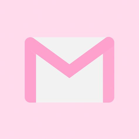 Pink Gmail Icon, Tablet Customization, Gmail App Icon, Gmail Icon, Phone Widgets, Ipad Ideas, Youtube Ideas, Apps Design, Internet Icon