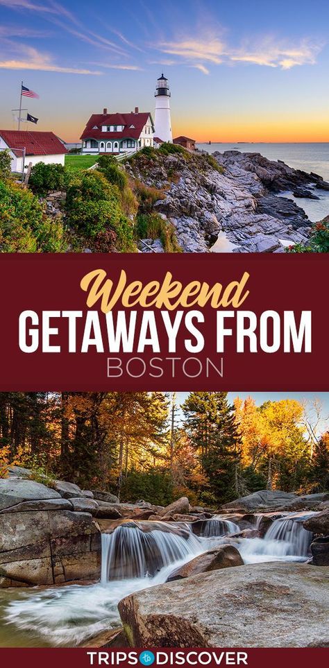 Boston Weekend, Best Weekend Getaways, New England Travel, Us Travel Destinations, Babymoon, Weekend Trip, United States Travel, Weekend Trips, Romantic Getaways