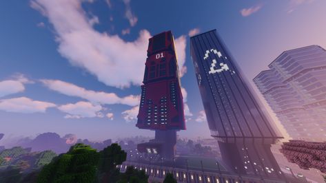 Built cyberpunk megabuilding in my world from just refrence images Dystopian Minecraft Builds, Minecraft Builds, Cyberpunk 2077, My World, Cyberpunk, Minecraft, Building