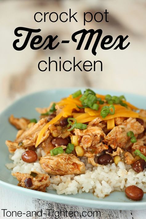 Inexpensive Recipes, Tex Mex Chicken, Delicious Slow Cooker Recipes, Inexpensive Meals, Low Cal Recipes, Crock Pot Slow Cooker, Healthy Crockpot, Crock Pot Cooking, Chicken Crockpot Recipes