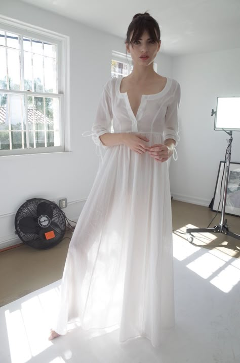 Gown Aesthetic, Celestial Realm, Ethereal Elegance, Women Fashion Edgy, Autumn Dress, Dyed Dress, Beautiful Lingerie, Cotton Voile, Trending Dresses